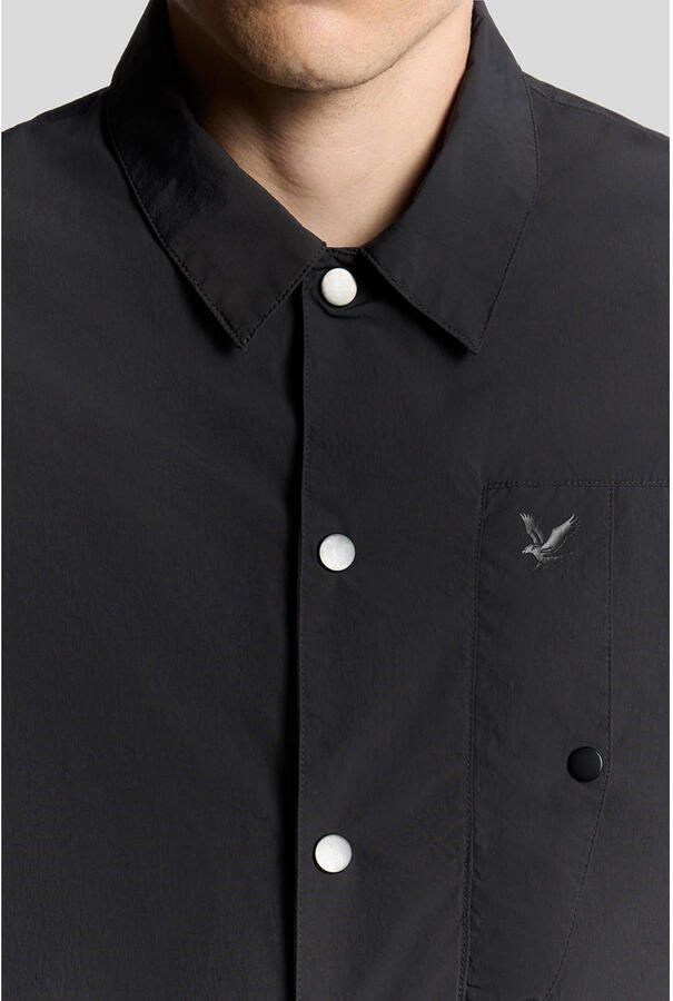 Lyle & Scott overshirt zwart - Foto 2