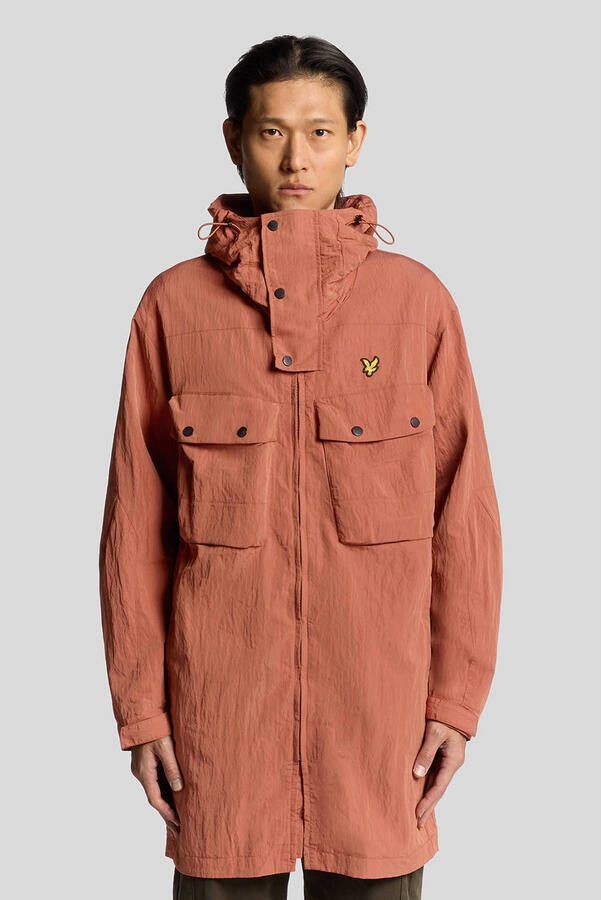 Lyle & Scott parka brique