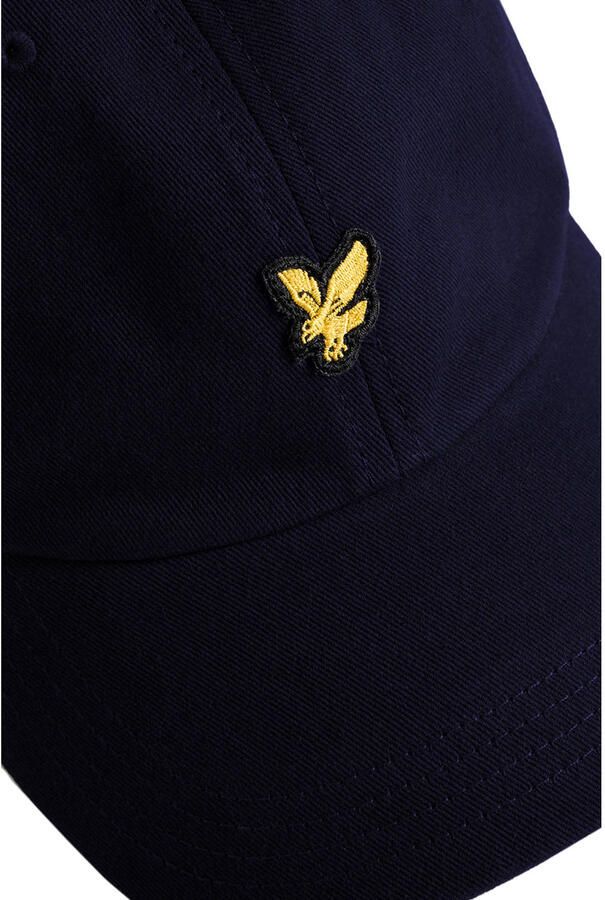 Lyle & Scott pet met logo donkerblauw - Foto 3