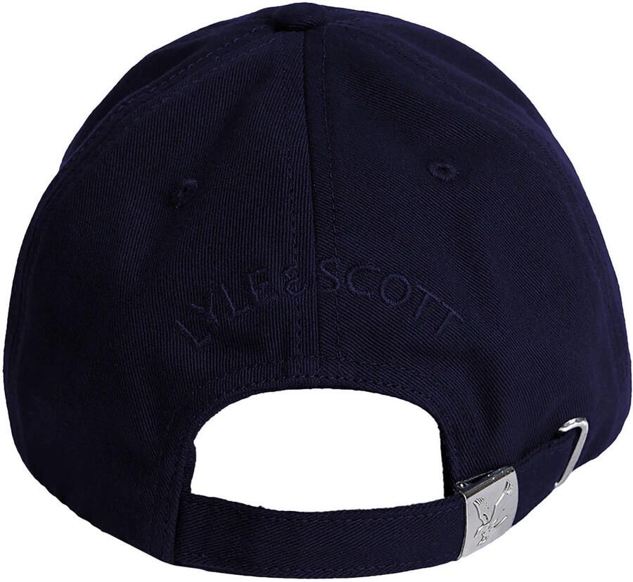 Lyle & Scott pet met logo donkerblauw - Foto 2