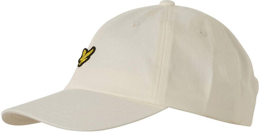 Lyle & Scott pet met logo ecru
