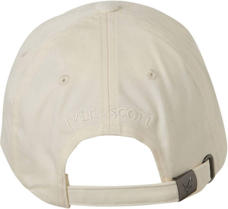 Lyle & Scott pet met logo ecru - Foto 2