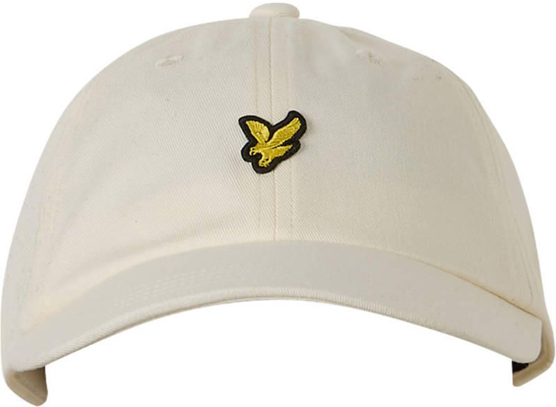 Lyle & Scott pet met logo ecru - Foto 3
