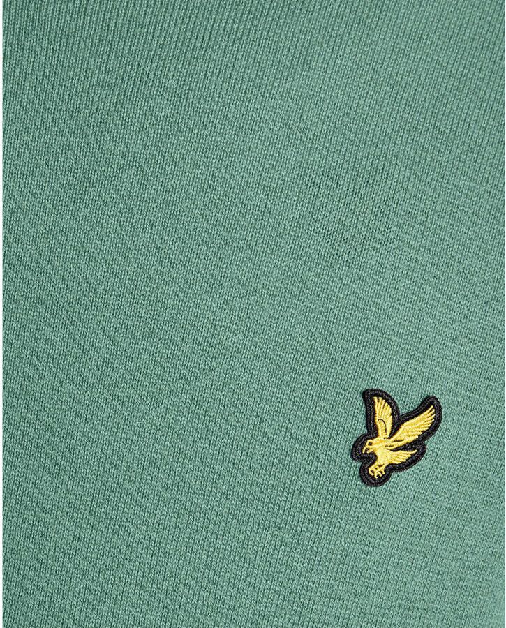 LYLE & SCOTT Heren Truien & Vesten Cotton Merino Crew Neck Jumper Groen - Foto 5