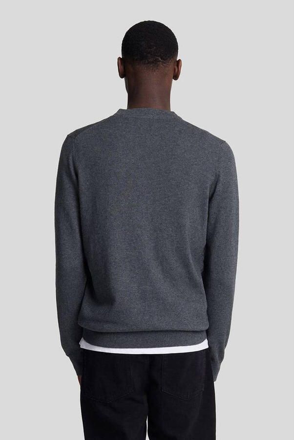 Lyle & Scott Trui Lyle & Scott Cotton Merino Crew Neck Jumper KN2110VC - Foto 2