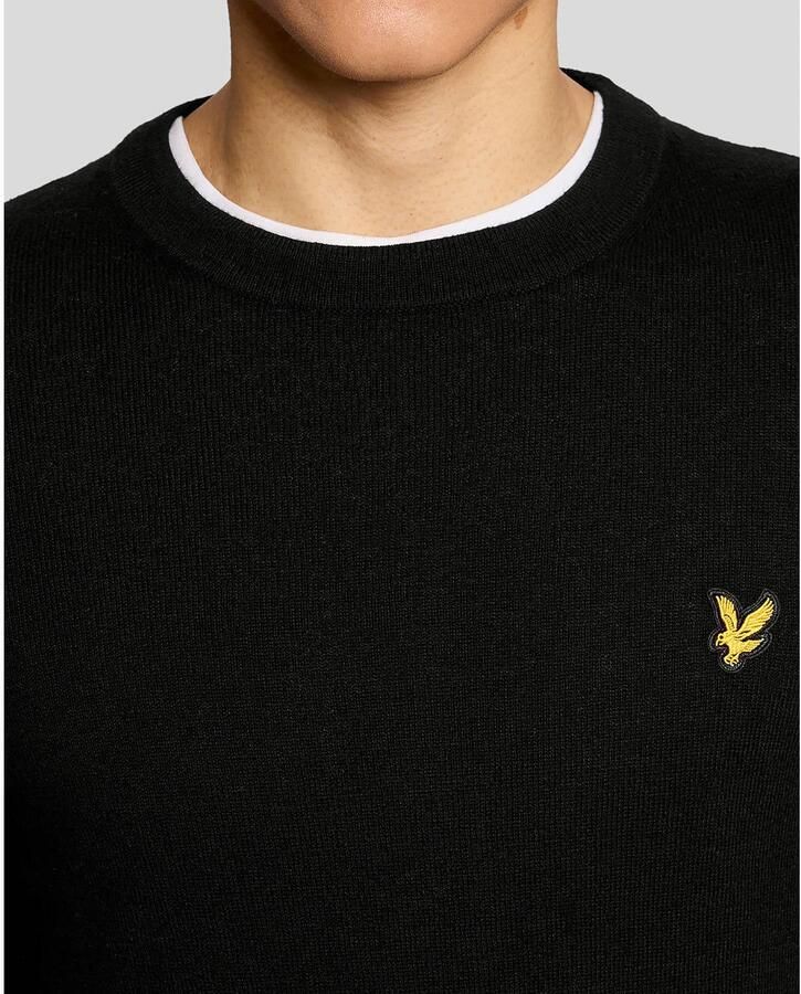 Lyle & Scott Trui Lyle & Scott Cotton Merino Crew Neck Jumper KN2110VC - Foto 2