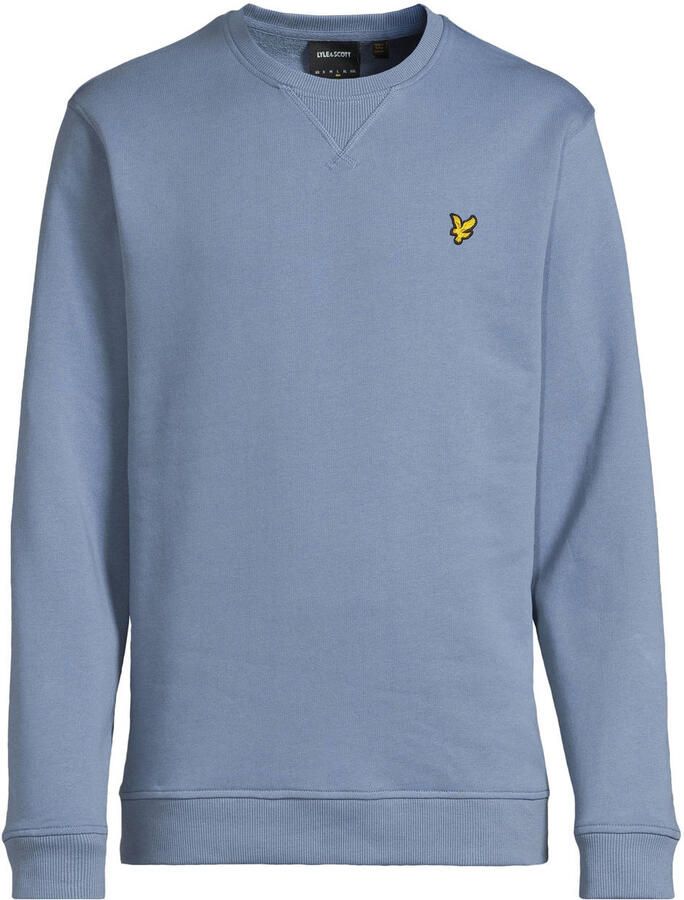 Lyle & Scott regular fit sweater blauw