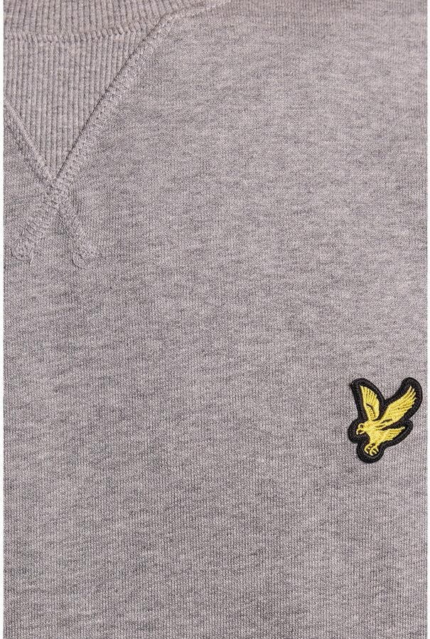 Lyle & Scott Sweater Lyle & Scott ML424VOG CREW NECK-T28 MID GREY MARL - Foto 5