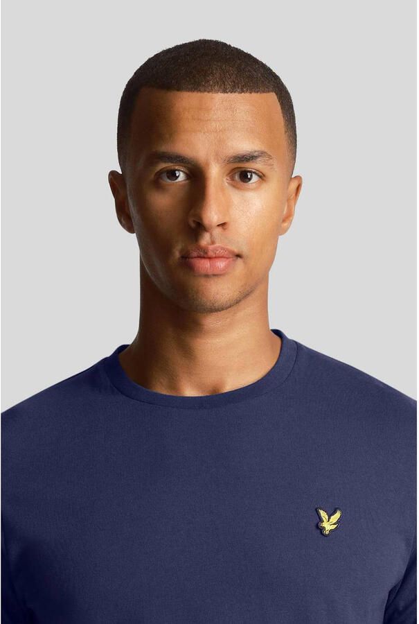Lyle & Scott Plain T-shirt Donkerblauw Ts400Vog Blauw Heren - Foto 2