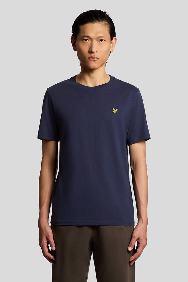 Lyle & Scott Plain T-shirt Donkerblauw Ts400Vog Blauw Heren - Foto 5