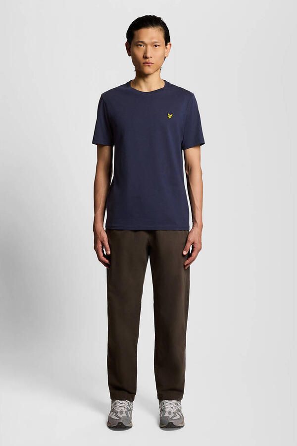 Lyle & Scott Plain T-shirt Donkerblauw Ts400Vog Blauw Heren - Foto 6