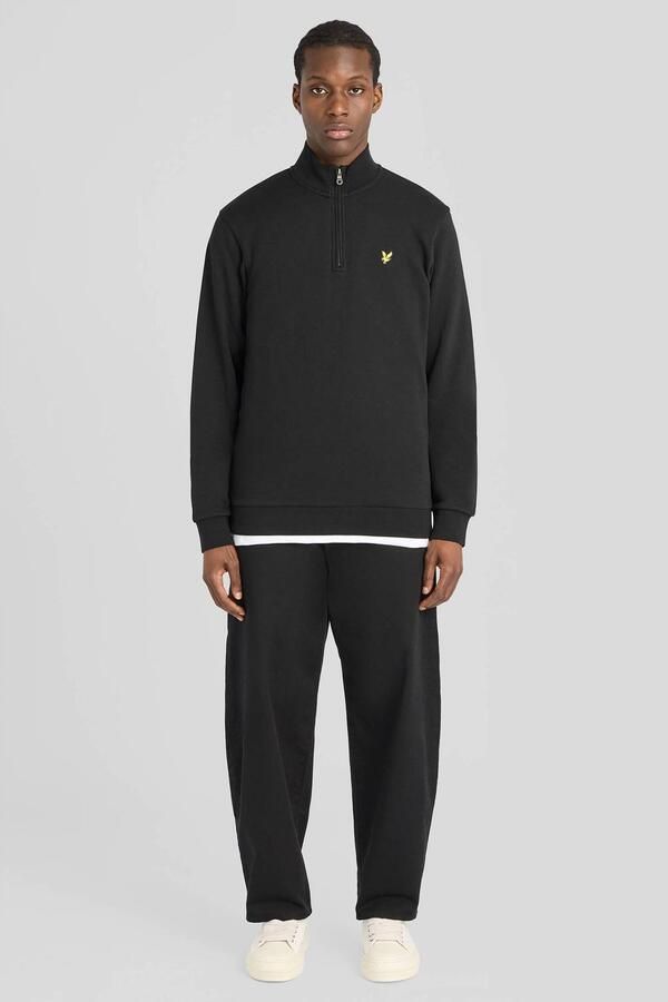 Lyle & Scott Sweaters Lyle & Scott ML2022V LOOPBACK QUARTER ZIP SWEAT-Z865 JET BLACK - Foto 6