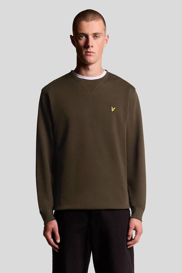 Lyle & Scott Olijfgroene Trui Klassieke en tijdloze stijl Green Heren - Foto 6