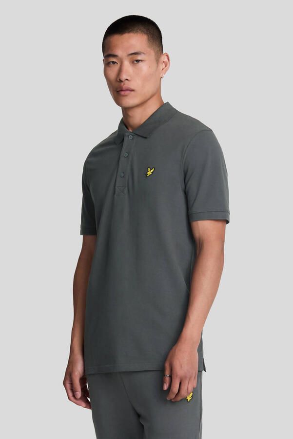 Lyle & Scott T-shirt Lyle & Scott SP400VOG POLO-W635 GUNMETAL - Foto 6