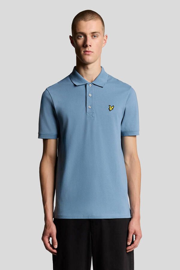 Lyle And Scott T-shirt Polo Ocean Sky - Foto 3