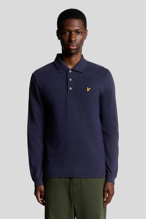 Lyle & Scott Polo Shirt Lange Mouw Lyle & Scott Polo shirt met lange mouwen - Foto 3