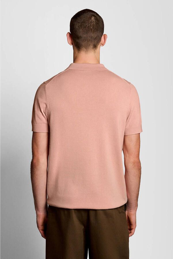 Lyle & Scott Polo Shirt Korte Mouw Lyle & Scott Katoenen gebreide polo met korte mouwen - Foto 2