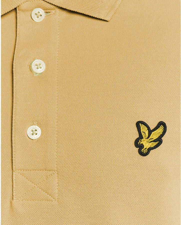 LYLE & SCOTT Heren Polo's & T-shirts Plain Polo Shirt Perzik - Foto 6