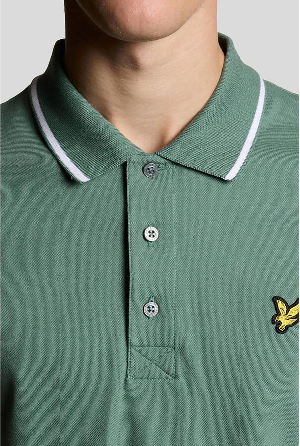 Lyle & Scott Polo Shirt Korte Mouw Lyle & Scott Getipt poloshirt
