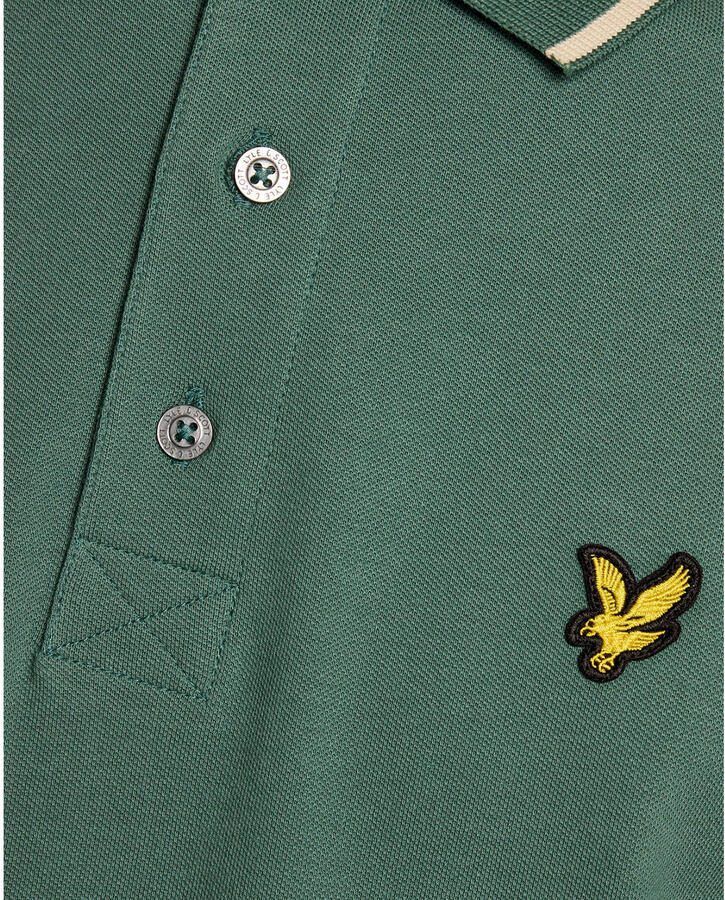 Lyle & Scott regular polo groen - Foto 2