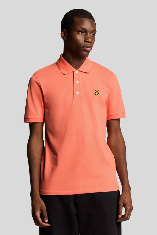 Lyle & Scott T-shirt Lyle & Scott SP400VOG POLO-X586 CORAL STAND - Foto 3