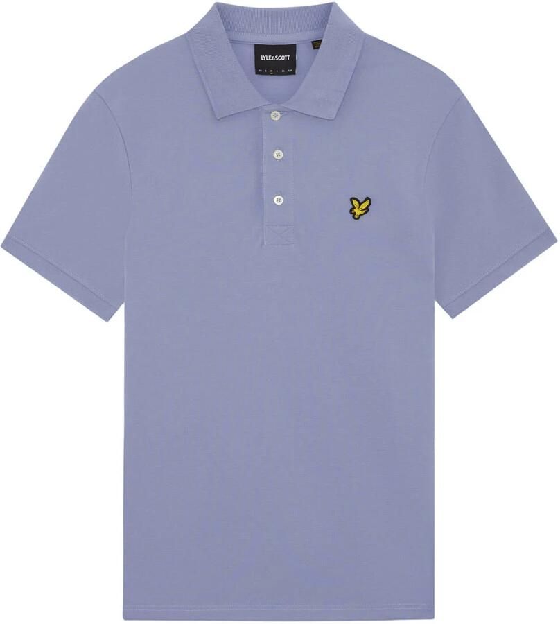 Lyle & Scott T-shirt Lyle & Scott Poloshirt Bubble Blauw