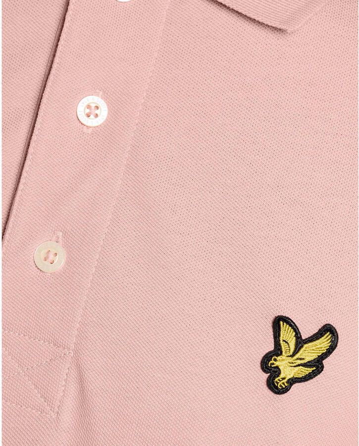 Lyle & Scott T-shirt Lyle & Scott Poloshirt Grapefruit Roze - Foto 2