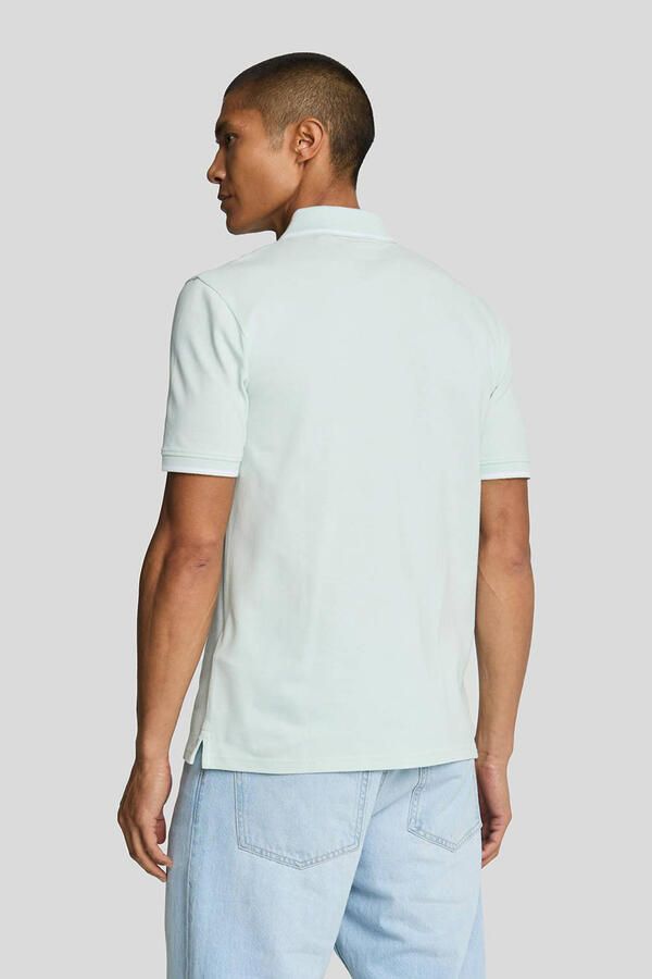 Lyle & Scott regular polo mintgroen - Foto 3