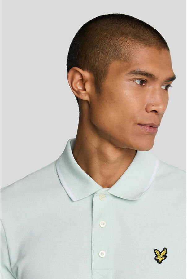 Lyle & Scott regular polo mintgroen - Foto 2