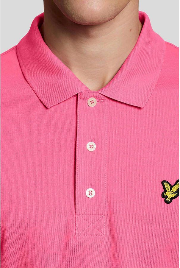 Lyle & Scott regular polo roze - Foto 2