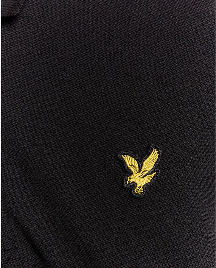 Lyle & Scott Polo Shirt Korte Mouw Lyle & Scott Effen poloshirt van biologisch katoen - Foto 3