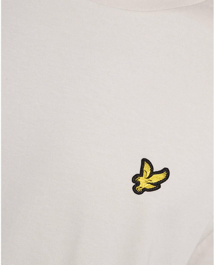 Lyle & Scott T-shirt Korte Mouw Lyle & Scott T-shirt manches courtes col rond beige - Foto 6