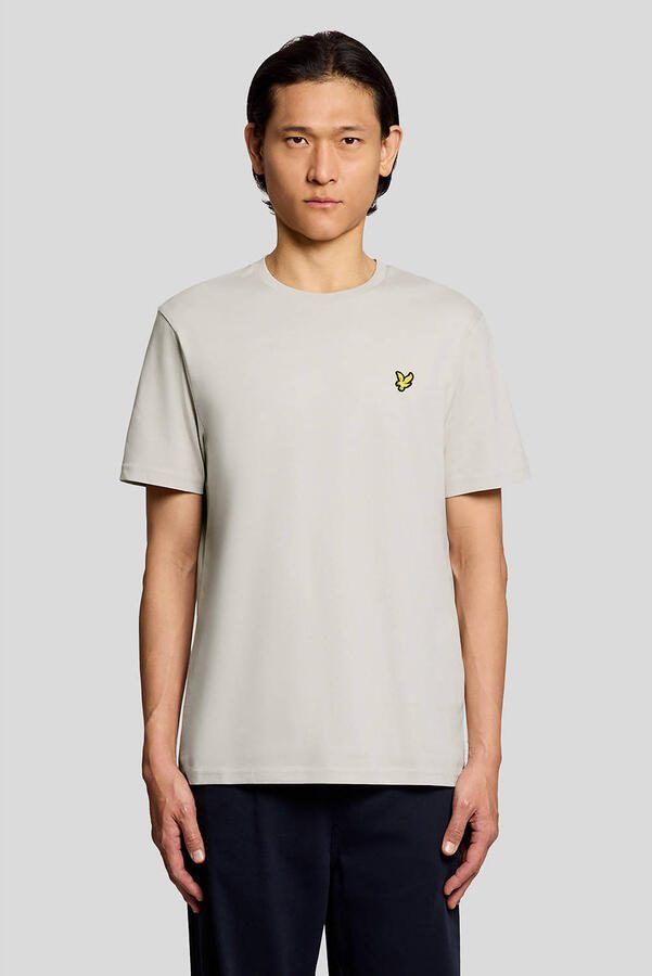 Lyle & Scott T-shirt Korte Mouw Lyle & Scott T-shirt manches courtes col rond beige - Foto 8