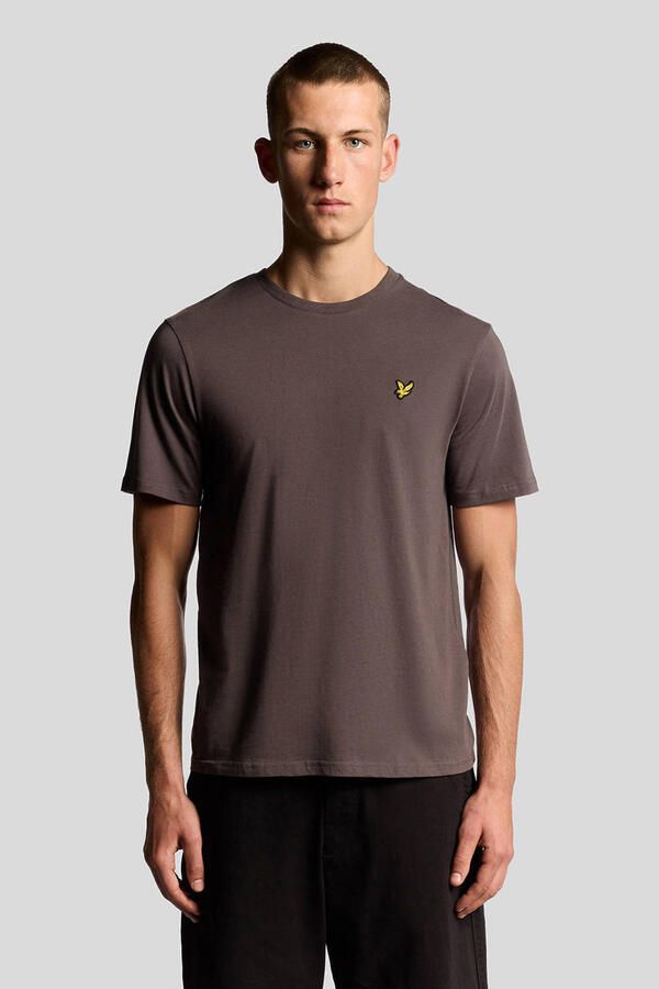 Lyle And Scott T-shirt Korte Mouw T-shirt Espresso - Foto 2