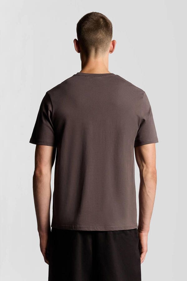 Lyle And Scott T-shirt Korte Mouw T-shirt Espresso