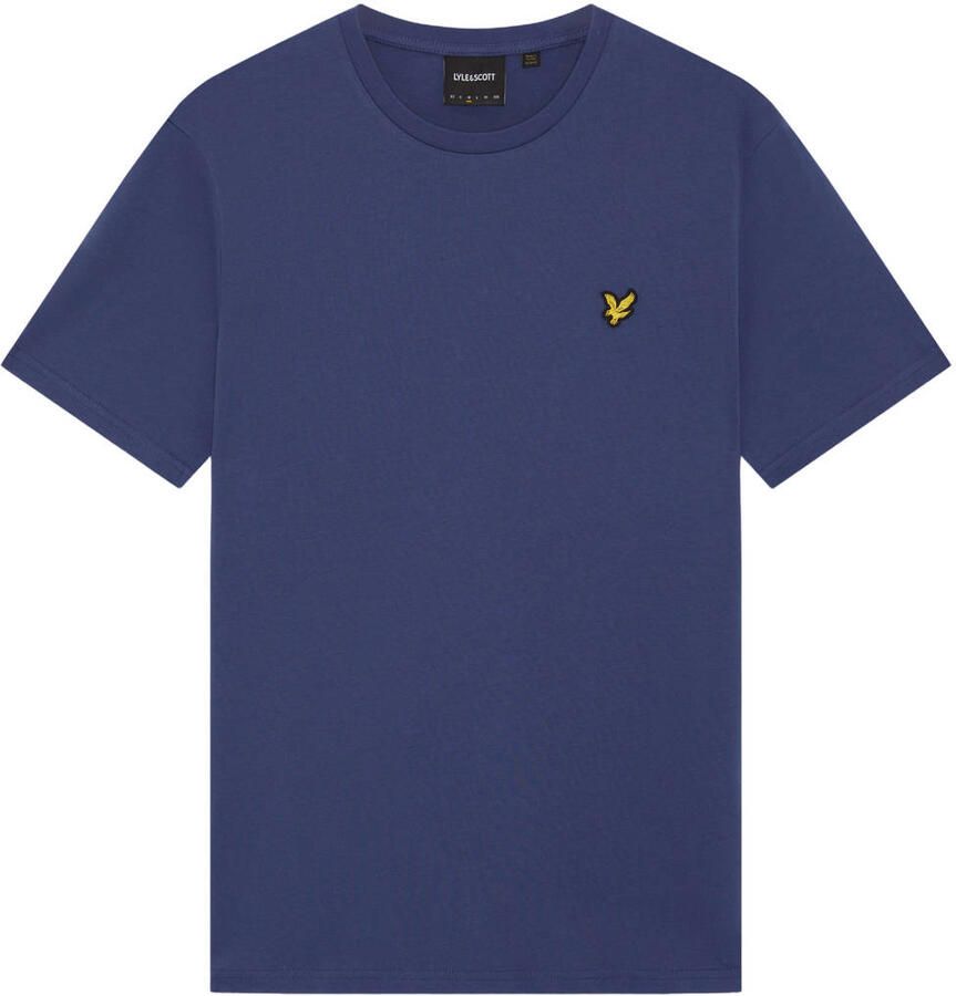 Lyle & Scott regular T-shirt donkerblauw