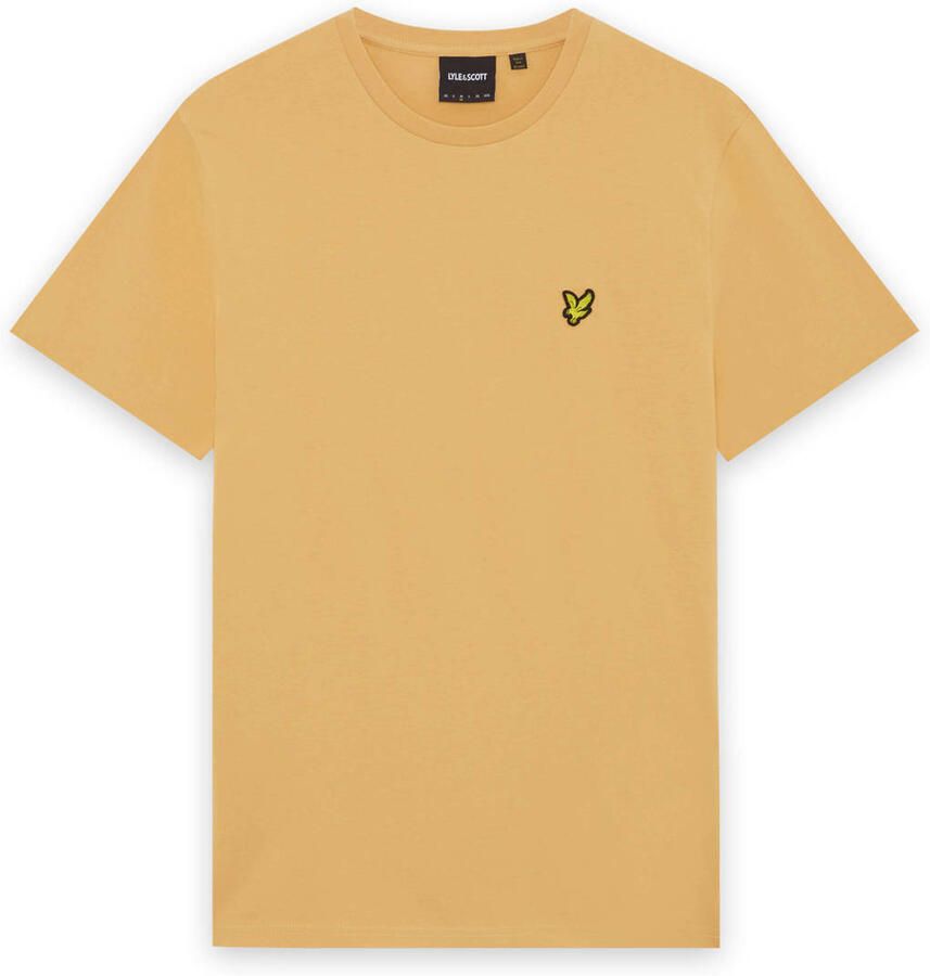 Lyle & Scott T-shirt Lyle & Scott T-shirt Honeycomb Oranje - Foto 5