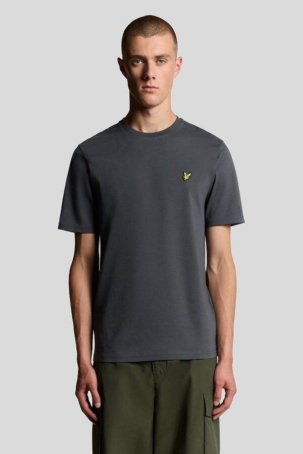 Lyle & Scott T-shirt Korte Mouw Lyle & Scott Effen logo-T-shirt - Foto 5