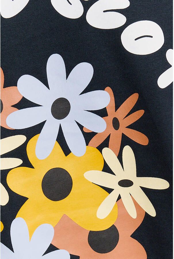 Lyle & Scott regular T-shirt met backprint donkerblauw - Foto 3