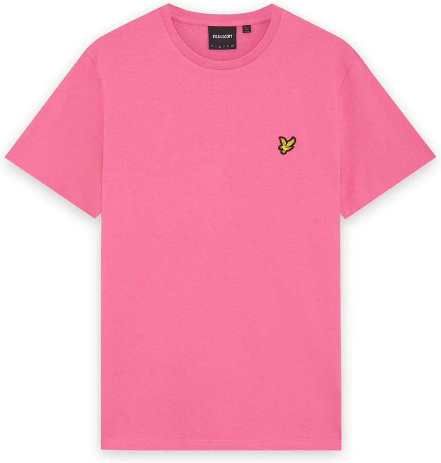 Lyle & Scott regular T-shirt roze