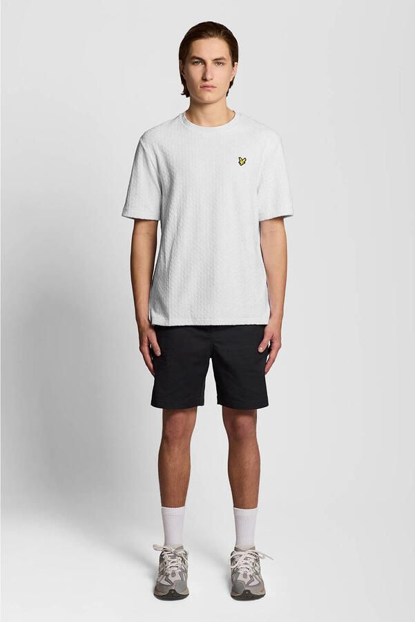 Lyle & Scott regular T-shirt wit - Foto 2