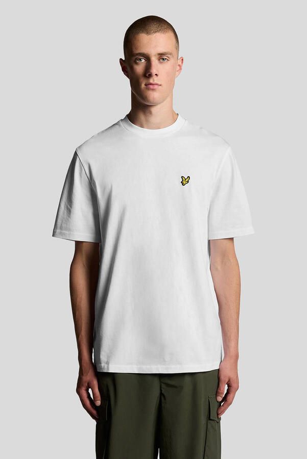 Lyle & Scott Oversized T-Shirt White Heren