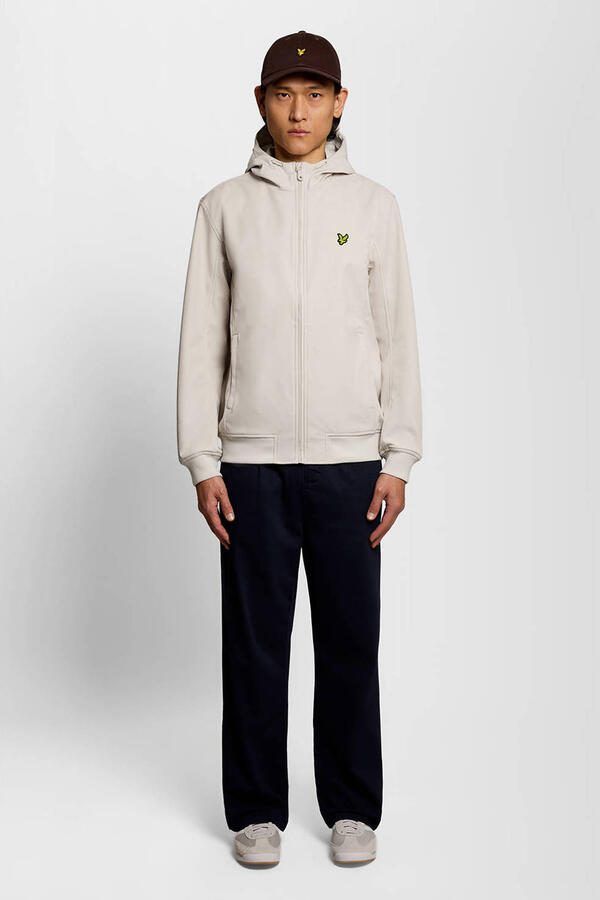 LYLE & SCOTT Heren Jassen Mesh Back Softshell Jacket Beige - Foto 6