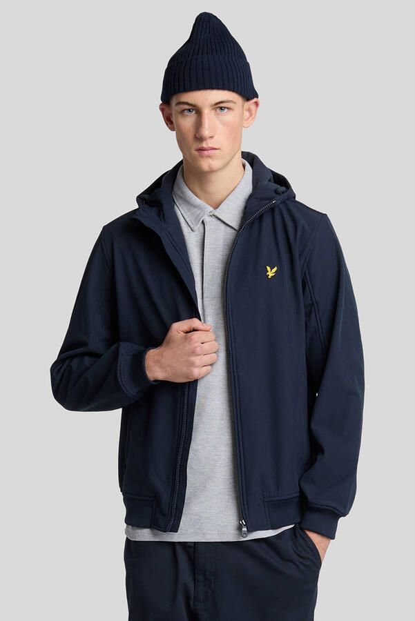 Lyle & Scott Sweater Lyle & Scott JK2110V FLEECE BACK SOFTSHELL-Z271 DARK NAVY - Foto 3