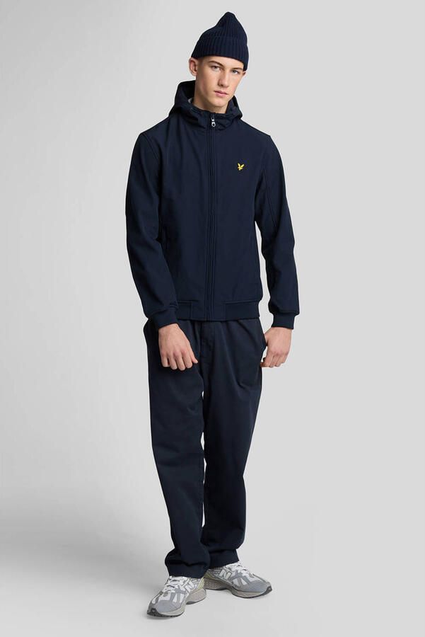 Lyle & Scott Sweater Lyle & Scott JK2110V FLEECE BACK SOFTSHELL-Z271 DARK NAVY