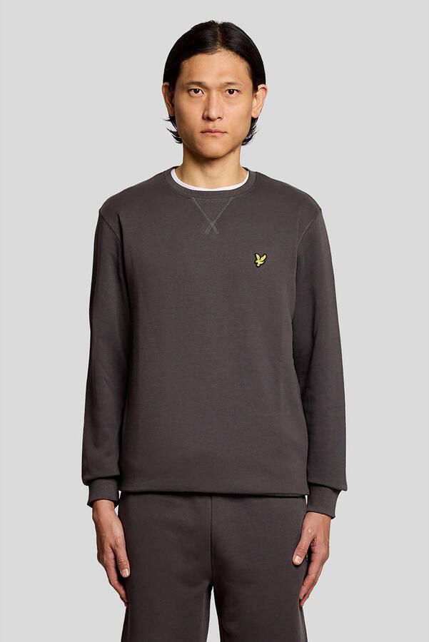 LYLE & SCOTT Heren Truien & Vesten Crew Neck Sweatshirt Grijs - Foto 7