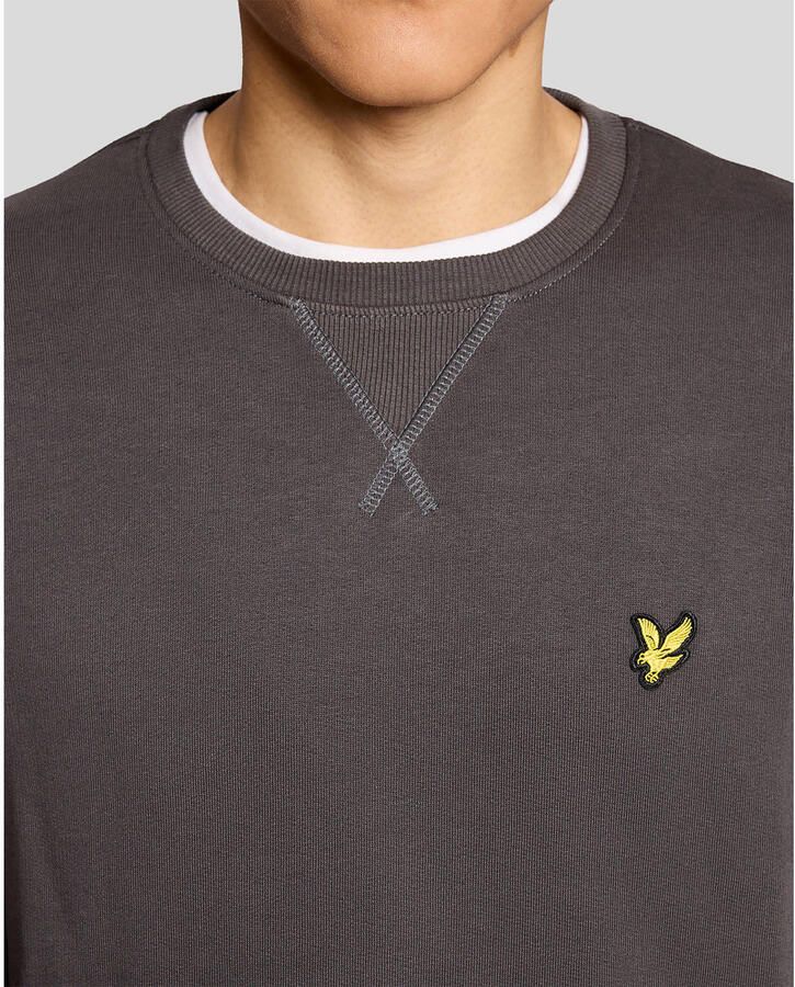 LYLE & SCOTT Heren Truien & Vesten Crew Neck Sweatshirt Grijs - Foto 6