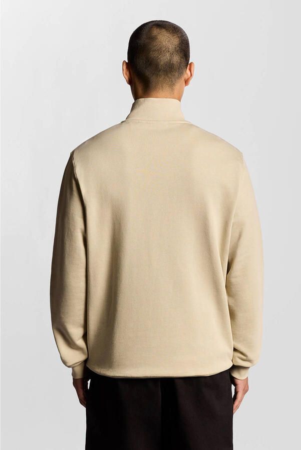 Lyle And Scott Trainingsjack Lyle Scott Sweat Half Zip Greige - Foto 2