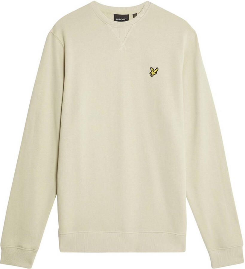 LYLE & SCOTT Heren Truien & Vesten Crew Neck Sweatshirt Beige - Foto 6