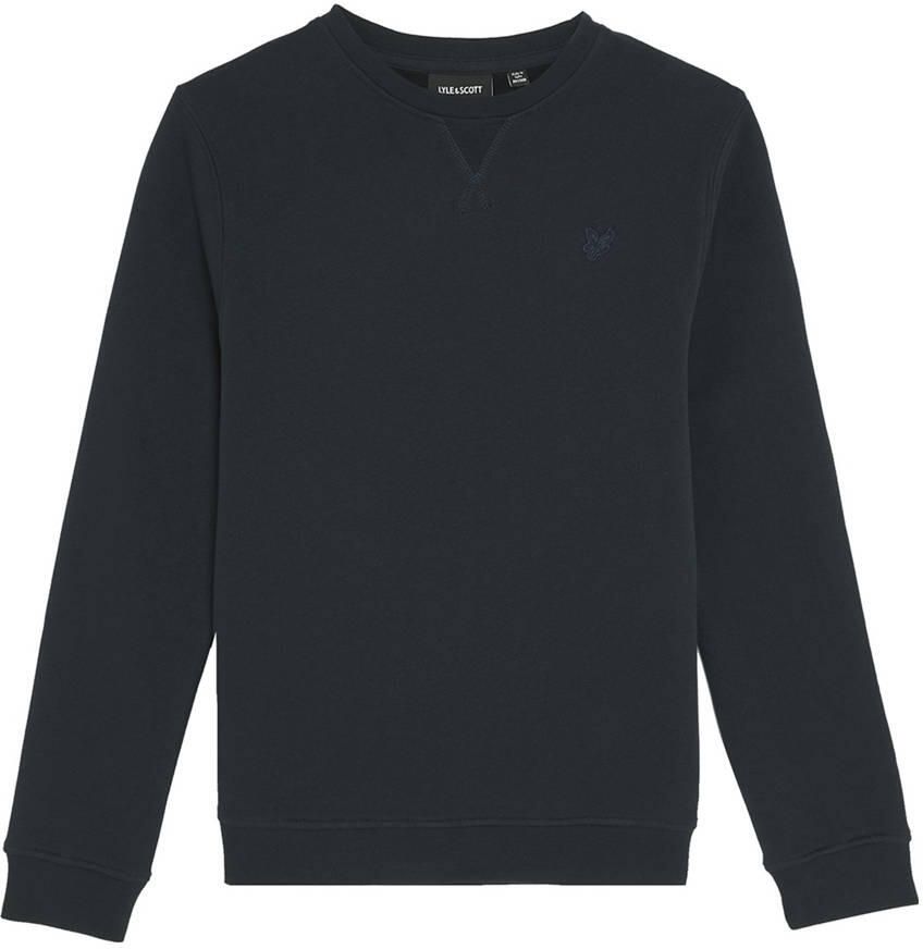 LYLE & SCOTT Jongens Truien & Vesten Tonal Crew Neck Sweatshirt Donkerblauw - Foto 4